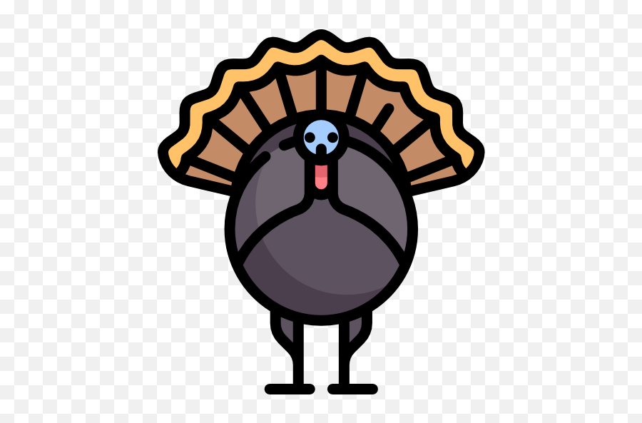 Turkey - Free Animals Icons Language Png,Thanksgiving Turkey Icon
