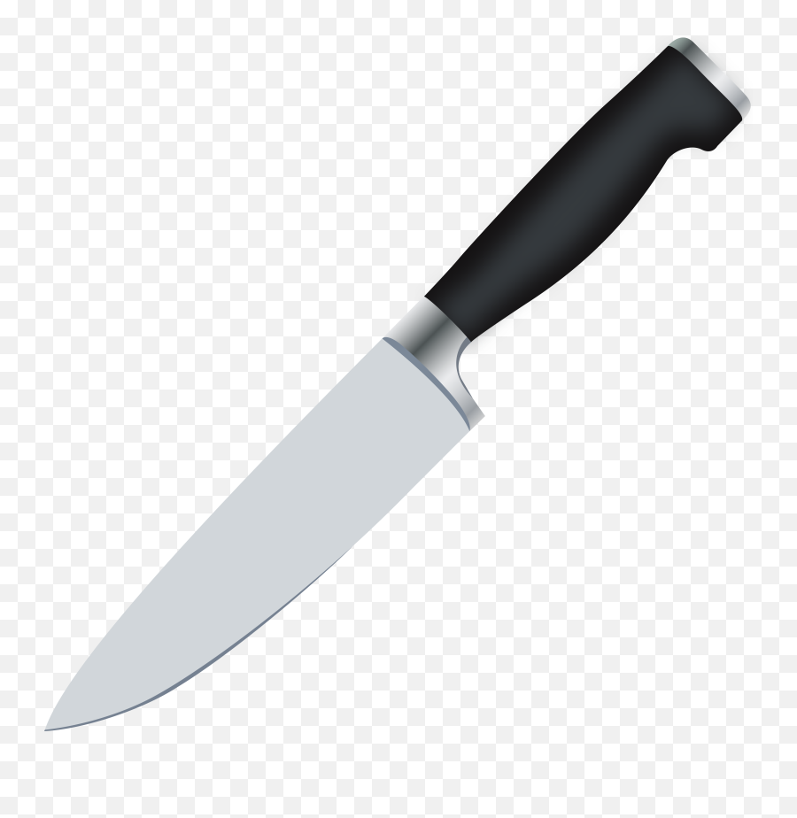 Simple Knife Transparent Png - Transparent Background Kitchen Knife Png,Knife Transparent