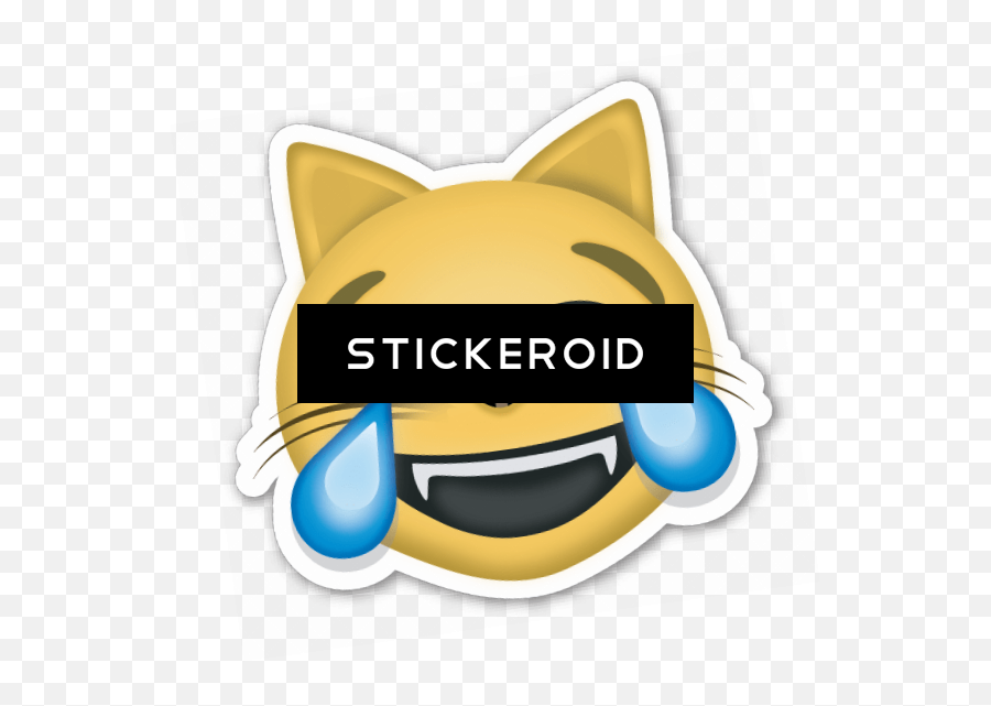 Download Cat With Tears Of Joy Emoji - Face With Tears Of Cat Face With Tears Of Joy Png,Joy Emoji Transparent