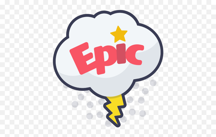 Epic Layer Photo Sticker Storm - Icon Epic Png,Epic Png