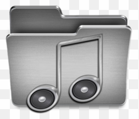 Music Icon Steel System Iconset Uriy1966 - Movie Folder Icon Png,Music Icon Black And White