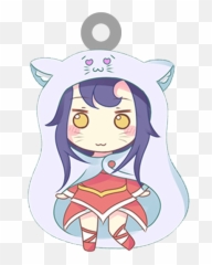 Anime Xayah And Rakan Acrylic Pendants Epoxy Resin - Hamster Meme League Of Legends png