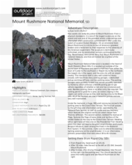 Mount Rushmore National Memorial Outdoor Project - Mount Rushmore Png,Mount Rushmore Png