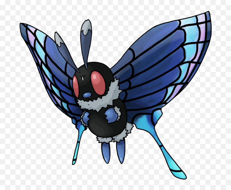 Download Hd File History - Mega Evolution Pokemon Butterfree Png,Butterfree Png