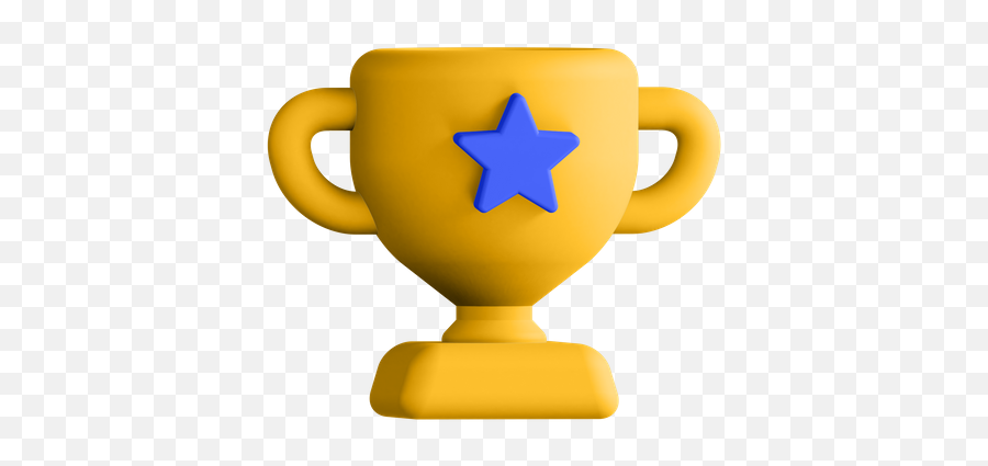 Star Trophy Icon - Download In Flat Style Serveware Png,Free Trophy Icon