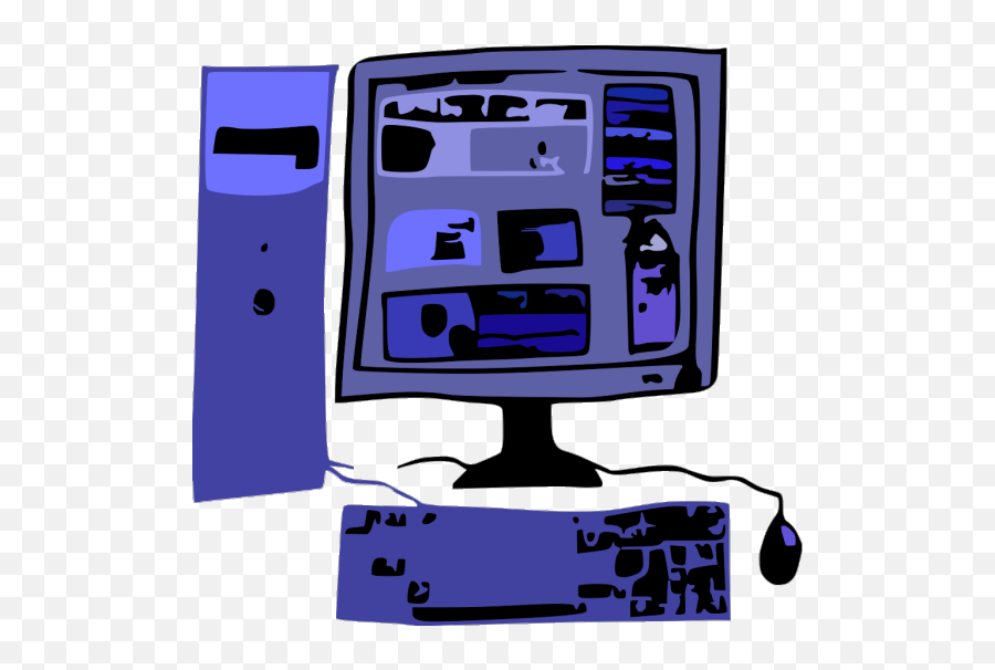 Internet Usage Png Svg Clip Art For Web - Download Clip Art Personal Computer,Restore Internet Explorer Icon