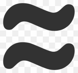 Action Equals - Free vector graphic Pixabay Two Wavy Lines Symbol png