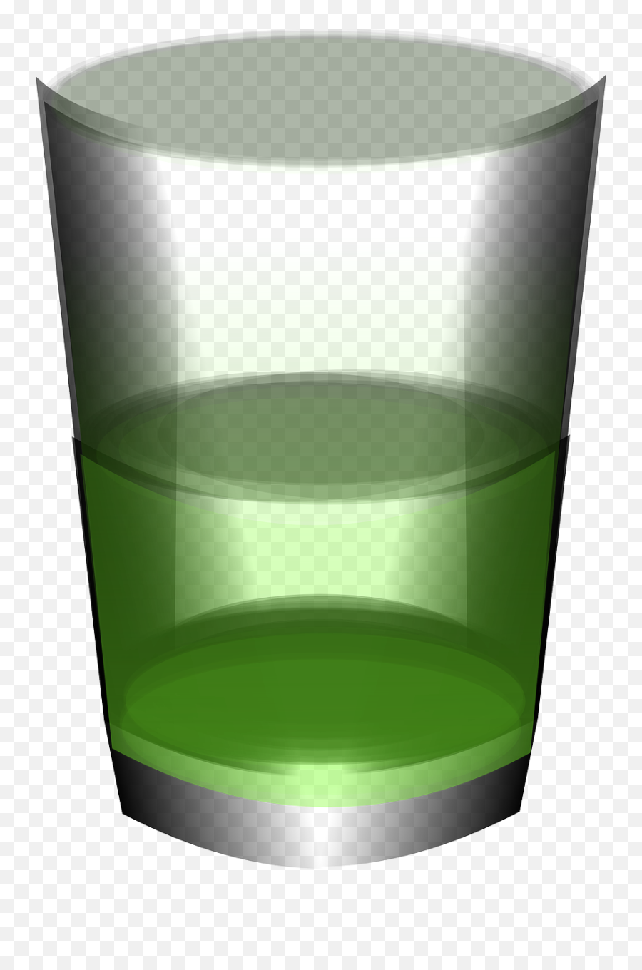 Green Water - Pint Glass Png,Glass Of Water Png