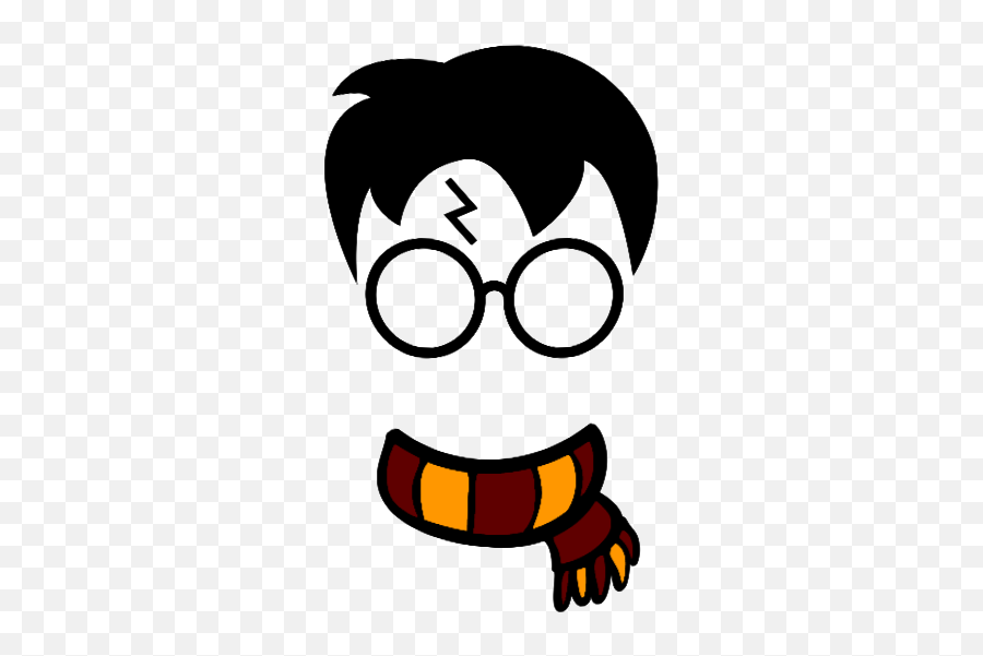 Hogwarts Harry Potter Glasses Clipart - Harry Potter Png Transparent,Harry Potter Scar Png