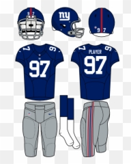 New York Giants Home Uniform - National Football League NFL Logos And Uniforms Of The png