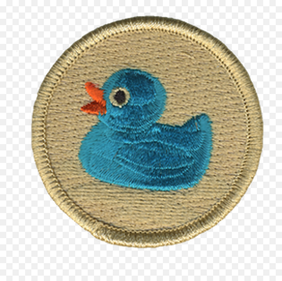 Blue Rubber Ducky Patrol Patch - Rubber Ducky Patrol Patch Png,Rubber Duck Transparent Background