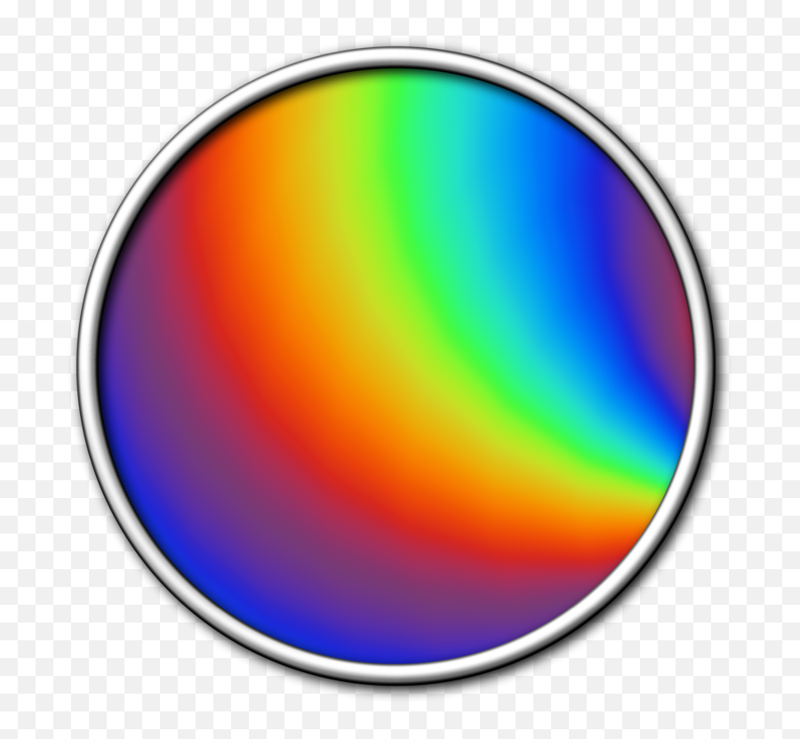 Spherecircleline Png Clipart - Royalty Free Svg Png Icon Circle Rainbow Png,Rainbow Line Png