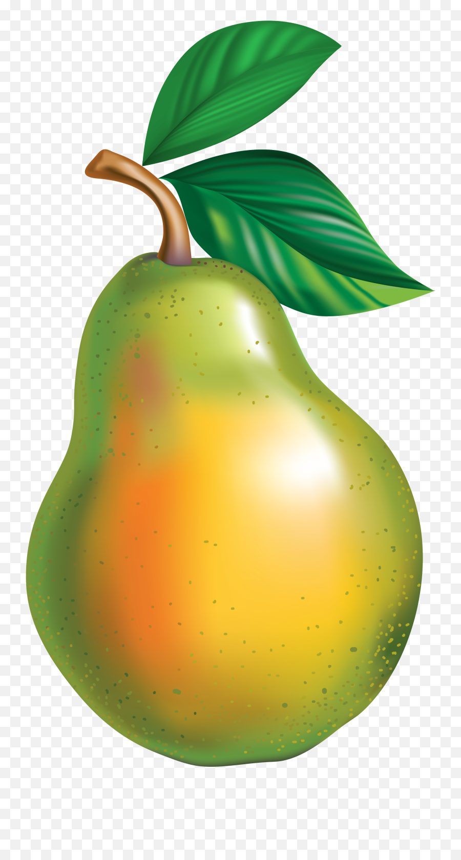 Transparent Background Pear Clipart Png - Clipart Pear,Fruit Transparent Background