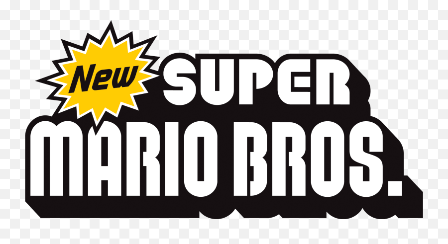 Super Mario Logo Png Image - New Super Mario Bros New,Super Mario Transparent