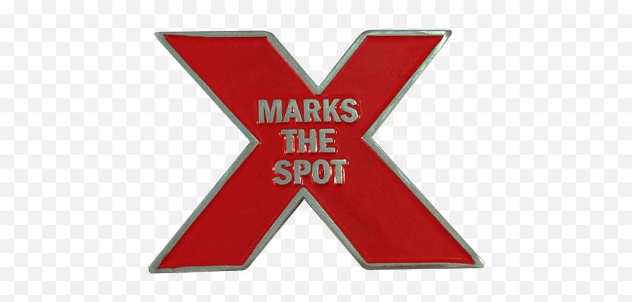 X Marks The Spot Ball Marker U0026 Hat Clip Markers Monogram - Emblem Png,Red X Mark Png