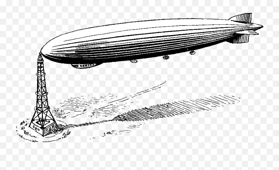 Zeppelin - Zeppeliin Png,Airship Png