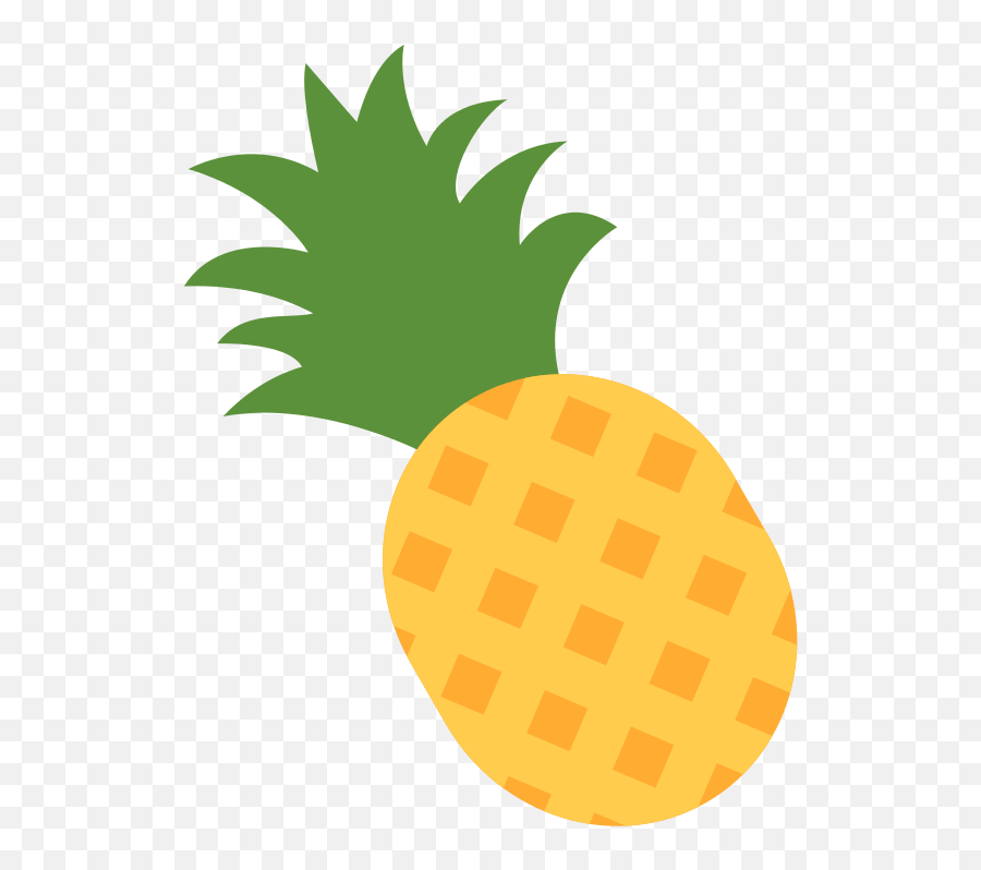 Free Pineapple Svg - Pineapple Emoji Transparent Png,Pineapple Clipart Png