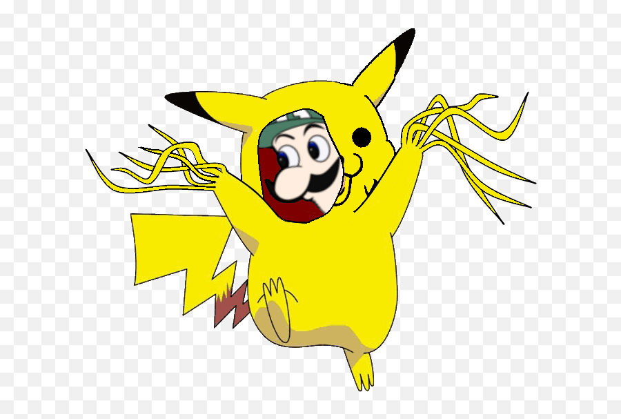 My Pokémon Ranch Pikachu Ash Ketchum Yellow Cartoon - Pokemon Pikachu Png,Lightning Bolts Png