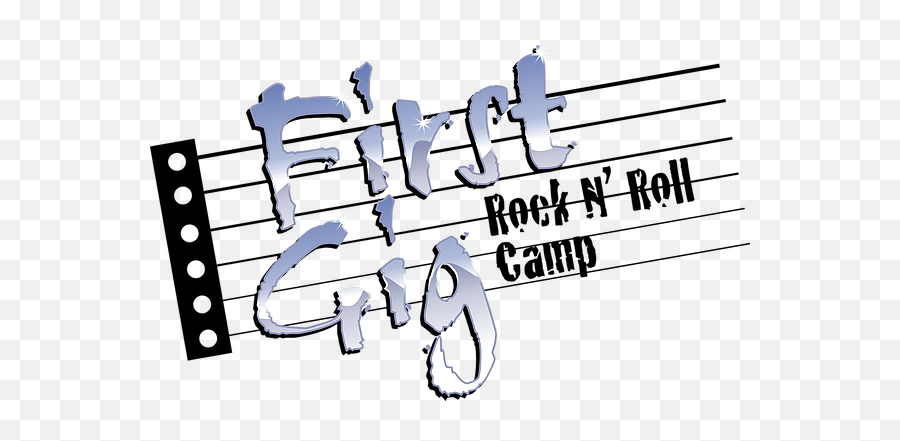 First Gig Rock Nu0027 Roll Camp For Kids Experience The Thrill - Calligraphy Png,Rock N Roll Png