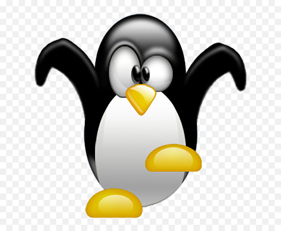Download Linux Tuxedo Desktop Wallpaper Penguin Png Image - Linux Penguin Logo,Penguin Png