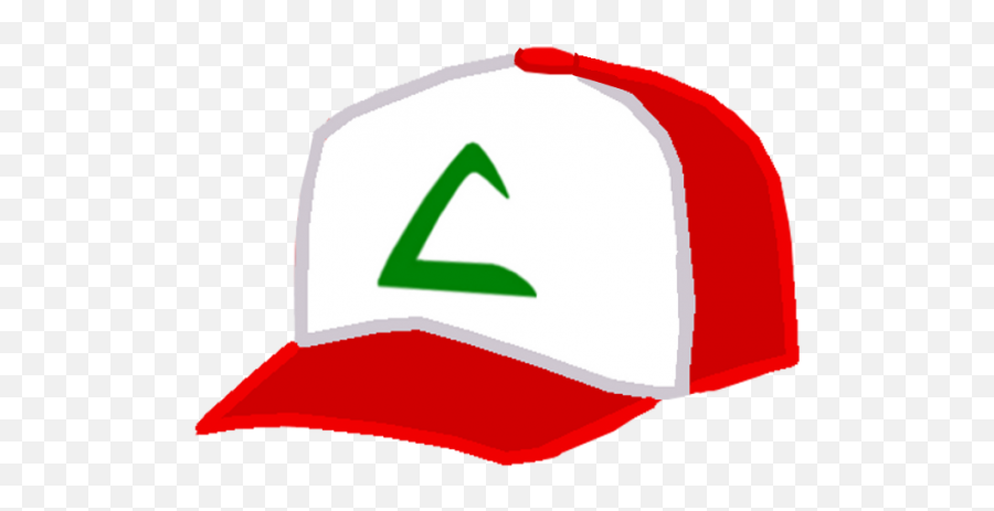 Capwhiteclothingredbaseball Caplogo 1139046 - Png Pokemon Hat Png,Baseball Cap Transparent Background