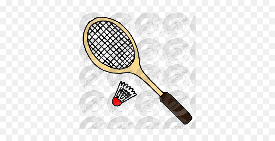 Download Badminton Clipart Racket - Dessin Beach Racket Png,Badminton Racket Png