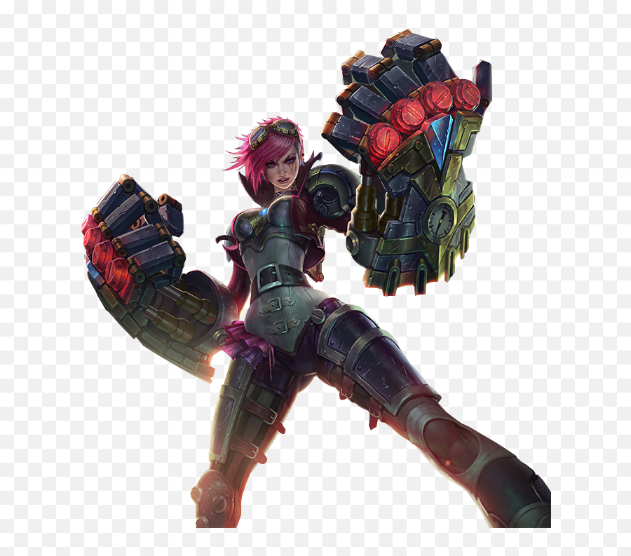 Classic Vi Skin Splashart Png Image - Vi League Of Legends Transparent,League Of Legends Transparent