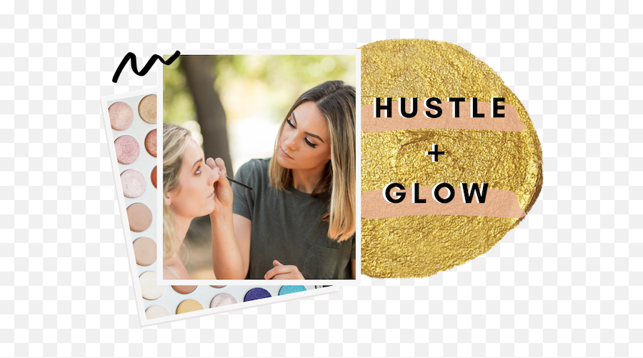 Hustle Glow - Girl Png,Yellow Glow Png