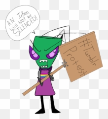 Tumblr Protest - Cartoon Clipart Full Size Clipart Cartoon Png,Protest Png