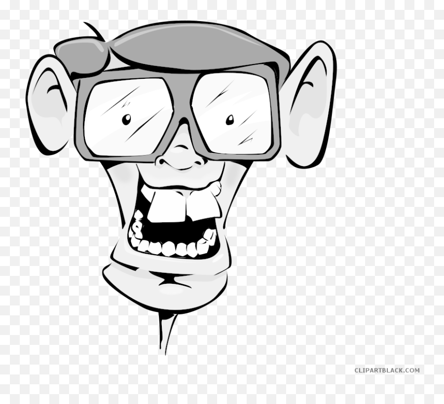 Glasses Clipartblack Com Tools Free Images - Nerd Cartoon Nerd Clipart Png,Nerd Png