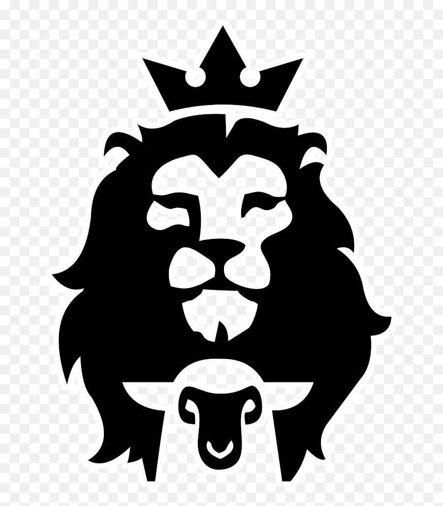 Adesivo Le O De Samuel Oliveira Colab - Lion And Lamb Logo Png,Lion Silhouette Png