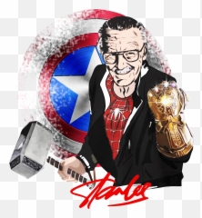 Spider Man Thanos Infinity Gauntlet - Stan Lee With Infinity Gauntlet Png,Stan Lee Png