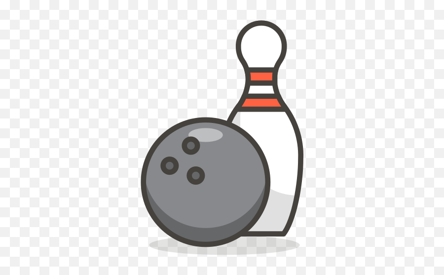 Bowling Free Icon Of 780 Vector Emoji - Bowling Icon Png,Bowling Pins Png