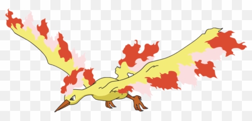 Moltres Pokemon transparent PNG - StickPNG