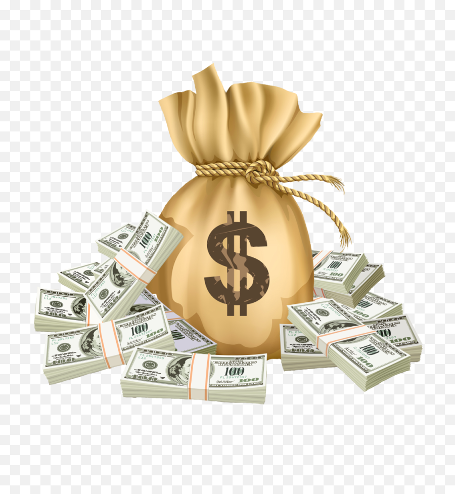 Money Png - Transparent Money Bag Png,Money Png Image