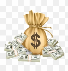 Money Png - Transparent Bag
