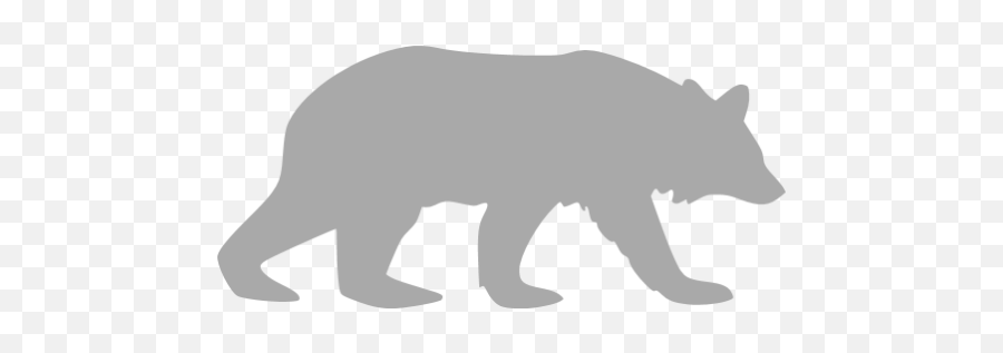 American Black Bear Silhouette Drawing - Mountain Lion Logo Silhouette Png,Bear Silhouette Png