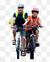 Download Bike Rider Png Front - Riding Bike Png Front,Bike Rider Png