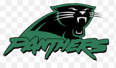 Panther Text Image Png - Green And Black Full Size Panthers