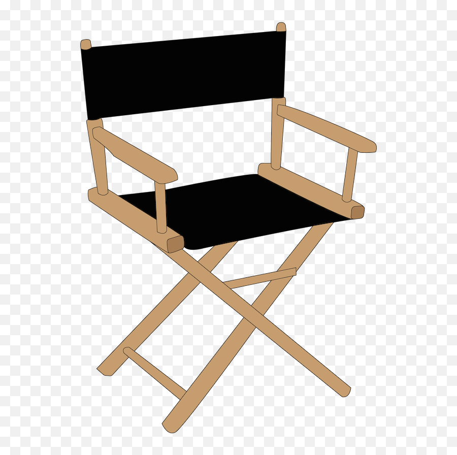 Folding Director Chair Png Image - Wooden Directors Chairs,Director Chair Png
