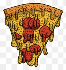 Download Pizza Grime Art Hd Png