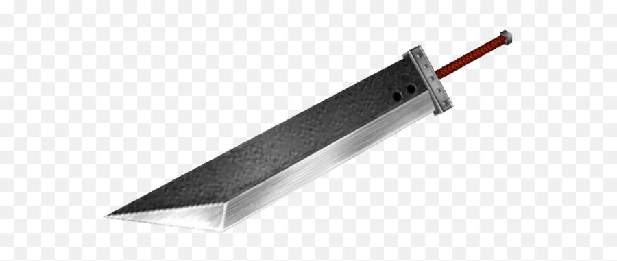 Cloud Buster Sword Png Transparent - Cloud Buster Sword Png,Hand With Knife Png