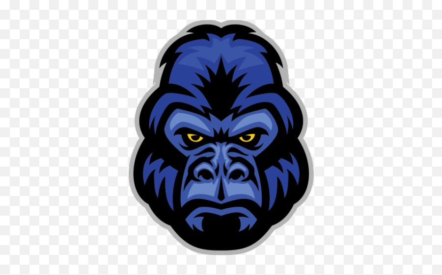 Hong Kong Clipart Angry Ape - Angry Gorilla Png Gorilla Mascot Vector Png,Ape Png