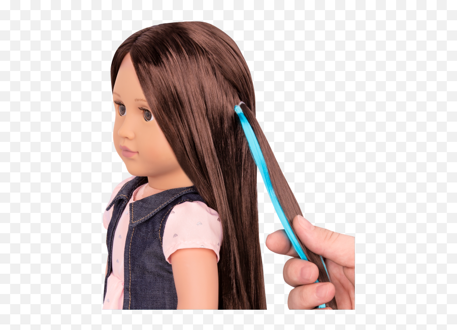 Kaelyn Hair Play Doll 18 - Inch Doll Growing Hair Our Hair Design Png,Long Hair Png