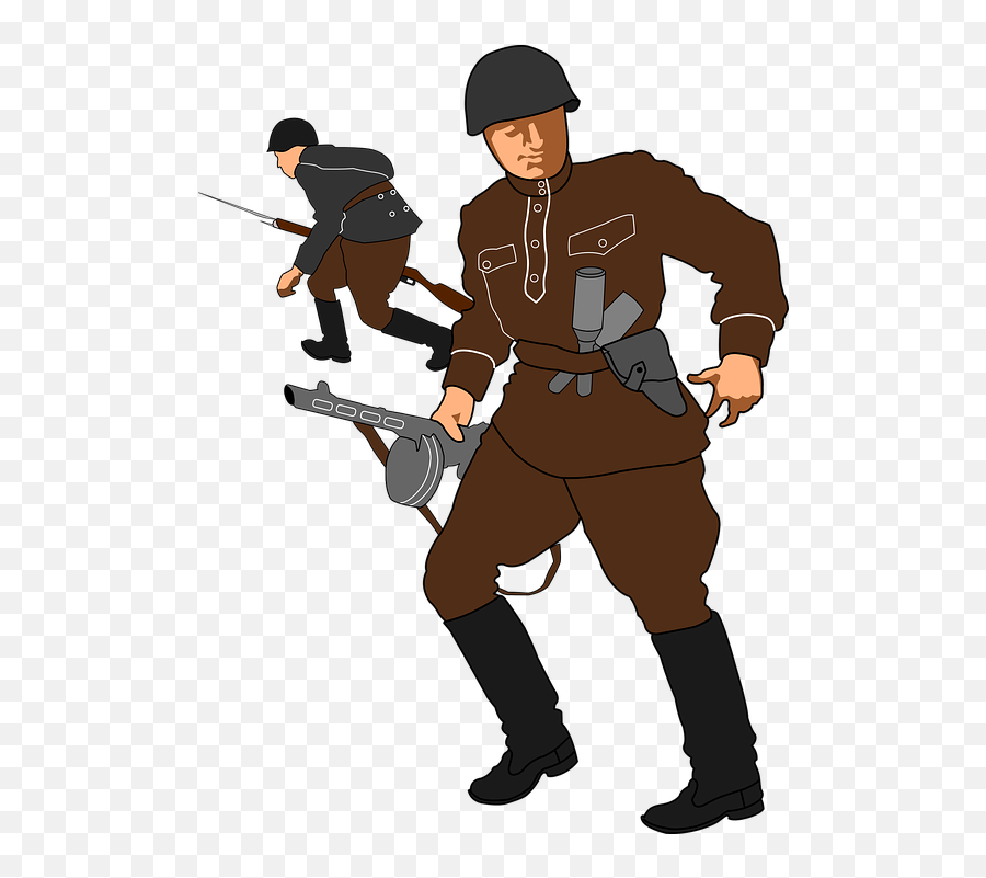 Army Communist Red - Free Vector Graphic On Pixabay Soviet Soldier Clipart Png,Soviet Union Png