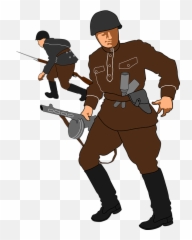 Army Communist Red - Free Vector Graphic On Pixabay Soviet Soldier Clipart Png,Soviet Union Png