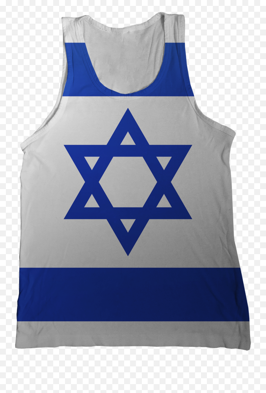 Israel Flag Tank Top - Israel Flag Images Free Full Size Png,Israel Flag Png