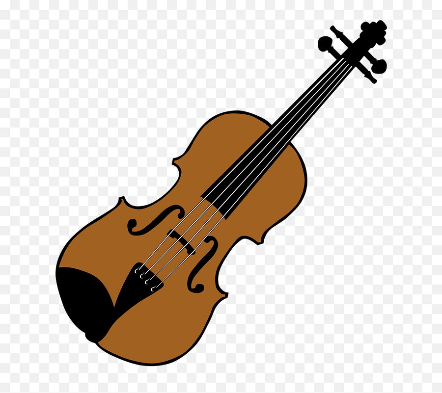 Violin Fiddle Stringed Instrument - Violin Clipart Png,Fiddle Png