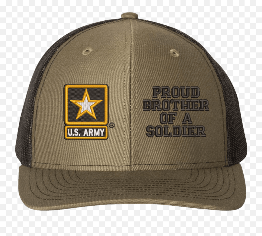 Proud Brother Of A Soldier U - For Baseball Png,Army Hat Png