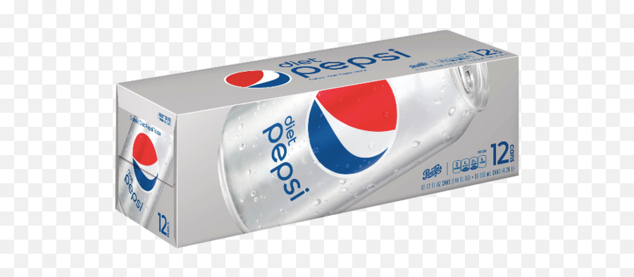 Diet Pepsi 12 Fl Oz Pack - Diet Pepsi With Splenda Png,Diet Pepsi Logo